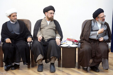 تصاویر/ دیدار های نوروزی آیت الله اعرافی