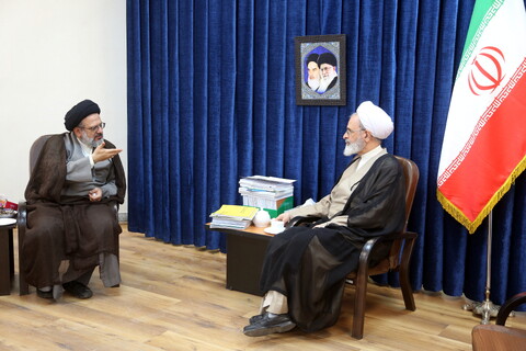 تصاویر/ دیدار های نوروزی آیت الله اعرافی