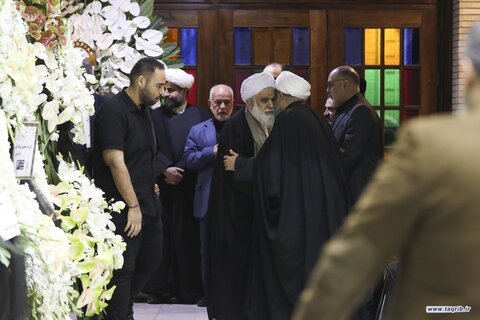 تصاویر/ مراسم ترحیم ابوی دبیرکل مجمع جهانی تقریب مذاهب اسلامی