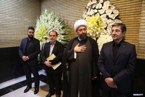 تصاویر/ مراسم ترحیم ابوی دبیرکل مجمع جهانی تقریب مذاهب اسلامی