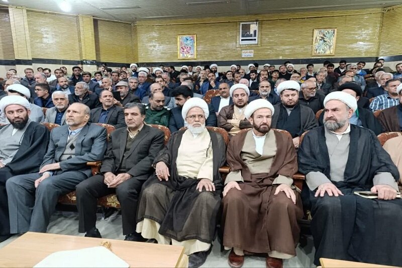 مراسم تکریم و معارفه امام جمعه شهرستان سنقر و کلیایی برگزار شد