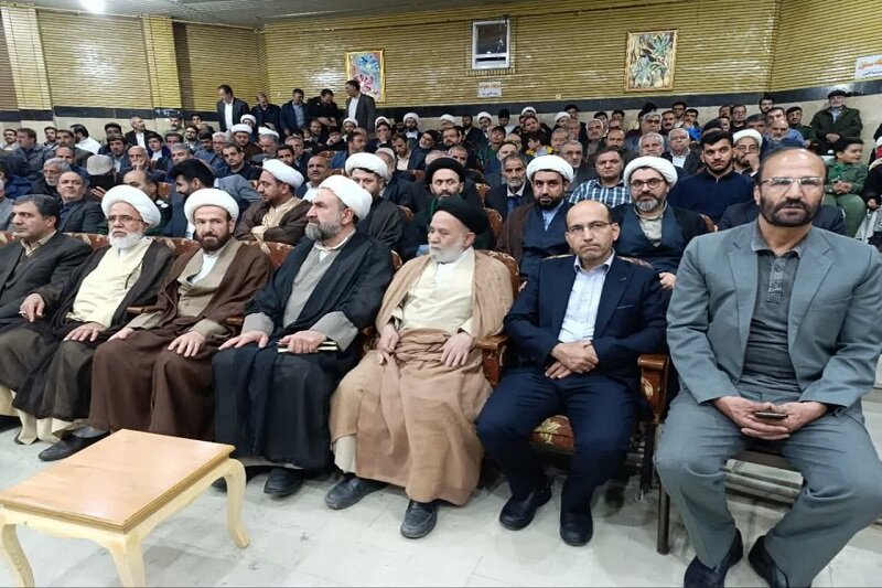 مراسم تکریم و معارفه امام جمعه شهرستان سنقر و کلیایی برگزار شد