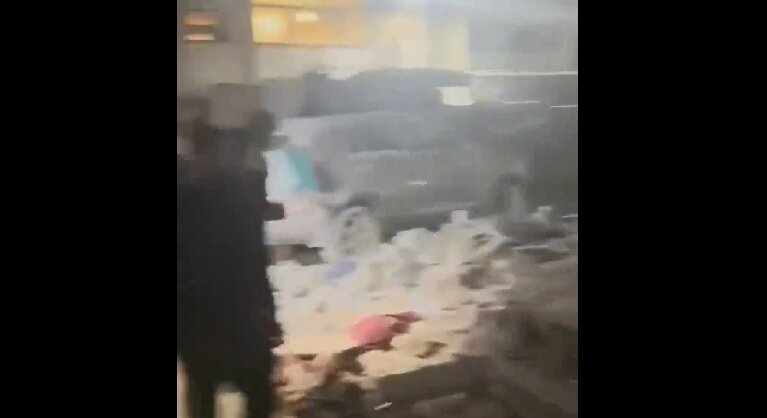 The attack in the southern suburbs of Beyrut
