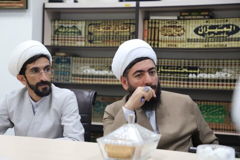 تصاویر/اولین جلسه ستادی حوزه علمیه کردستان در سال جدید