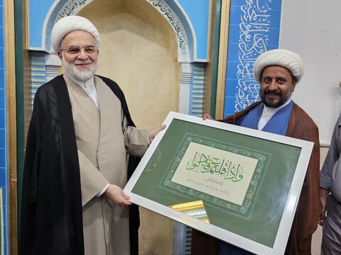 تصاویر/دیدار مدیرکل و کارکنان اداره کل تبلیغات اسلامی کردستان با حجت‌الاسلام والمسلمین پورذهبی