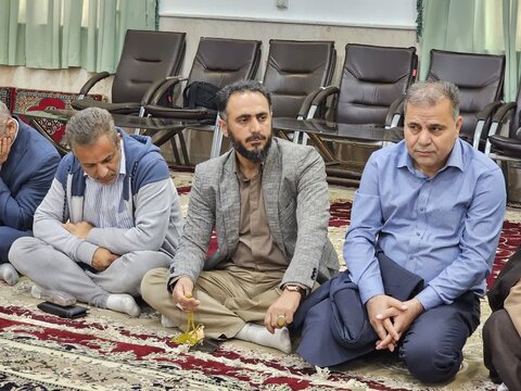 تصاویر/دیدار مدیرکل و کارکنان اداره کل تبلیغات اسلامی کردستان با حجت‌الاسلام والمسلمین پورذهبی