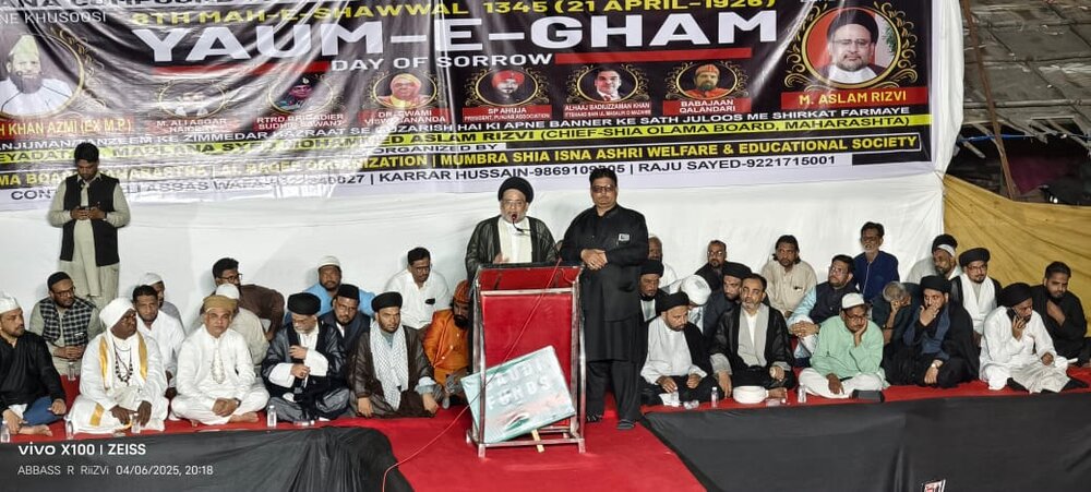 जब तक रौज़ा नहीं बन जाता, हम चैन से अपने घरों में नहीं बैठेंगे: मौलाना असलम रिजवी