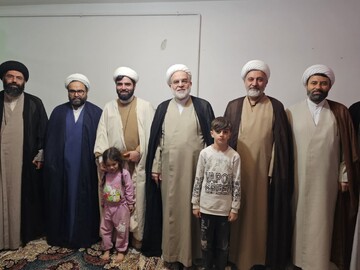 تصاویر/ دیدار نوروزی نماینده ولی‌فقیه در کردستان از روحانیون شهر دلبران