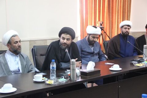 تصاویر /حضور  نماینده ولی فقیه در قزوین در مرکز مدیریت حوزه علمیه استان قزوین