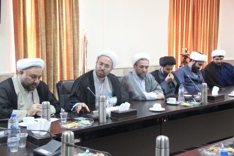 تصاویر /حضور  نماینده ولی فقیه در قزوین در مرکز مدیریت حوزه علمیه استان قزوین