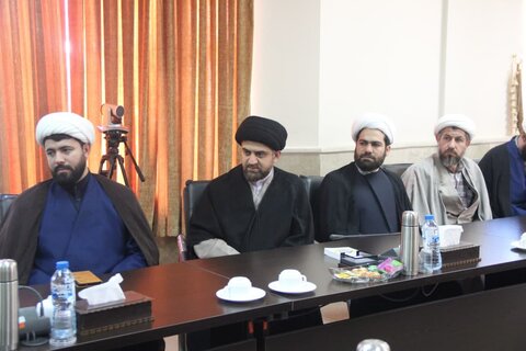 تصاویر /حضور  نماینده ولی فقیه در قزوین در مرکز مدیریت حوزه علمیه استان قزوین