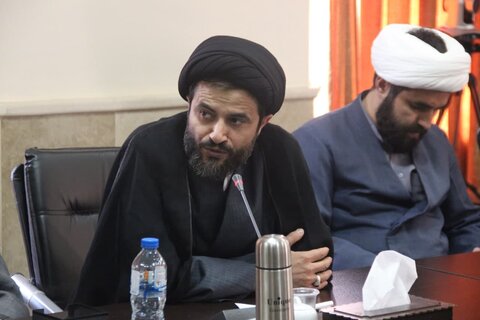 تصاویر /حضور  نماینده ولی فقیه در قزوین در مرکز مدیریت حوزه علمیه استان قزوین