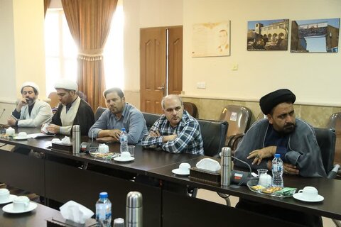 تصاویر /حضور  نماینده ولی فقیه در قزوین در مرکز مدیریت حوزه علمیه استان قزوین