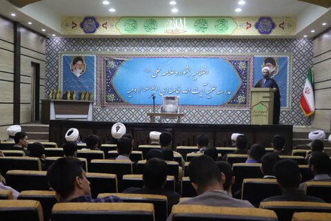 اختتامیه جشنواره علامه حلی (ره) مرحله مدرسه ای مدرسه علمیه امام خامنه ای ارومیه