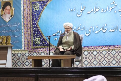 اختتامیه جشنواره علامه حلی (ره) مرحله مدرسه ای مدرسه علمیه امام خامنه ای ارومیه