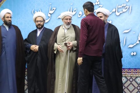 اختتامیه جشنواره علامه حلی (ره) مرحله مدرسه ای مدرسه علمیه امام خامنه ای ارومیه