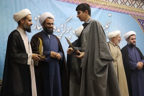 اختتامیه جشنواره علامه حلی (ره) مرحله مدرسه ای مدرسه علمیه امام خامنه ای ارومیه