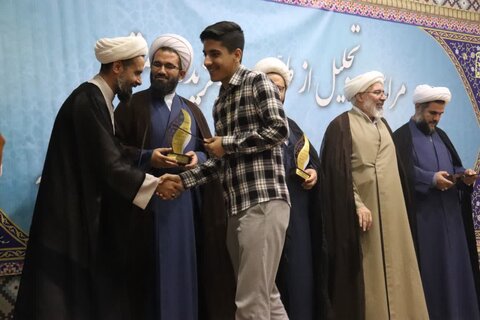 اختتامیه جشنواره علامه حلی (ره) مرحله مدرسه ای مدرسه علمیه امام خامنه ای ارومیه