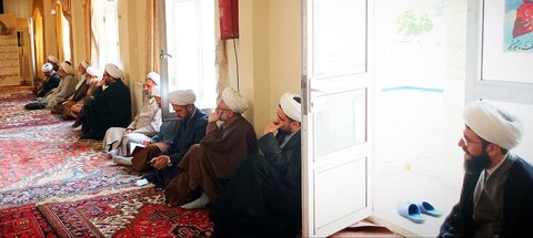 تصاویر / درس اخلاق در مدرسه علمیه حضرت ولیعصر(عج) تبریز