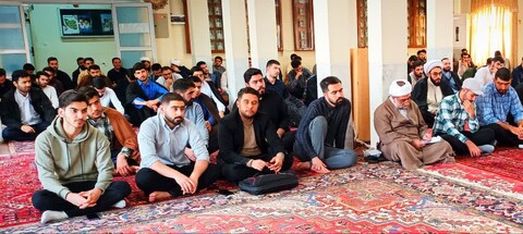 تصاویر / درس اخلاق در مدرسه علمیه حضرت ولیعصر(عج) تبریز