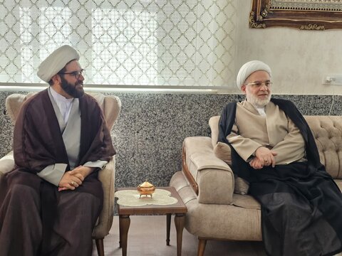 تصاویر/ دیدار نماینده ولی‌فقیه در استان کردستان با امام جمعه شهرستان قروه