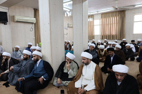 جلسه درس اخلاق آیت الله موسوی جزایری