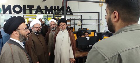 بازدید مدیر حوزه علمیه سیستان و بلوچستان از پارک علم و فناوری