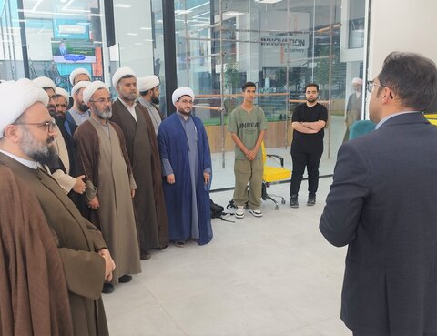 بازدید مدیر حوزه علمیه سیستان و بلوچستان از پارک علم و فناوری