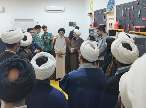 بازدید مدیر حوزه علمیه سیستان و بلوچستان از پارک علم و فناوری