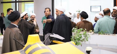بازدید مدیر حوزه علمیه سیستان و بلوچستان از پارک علم و فناوری
