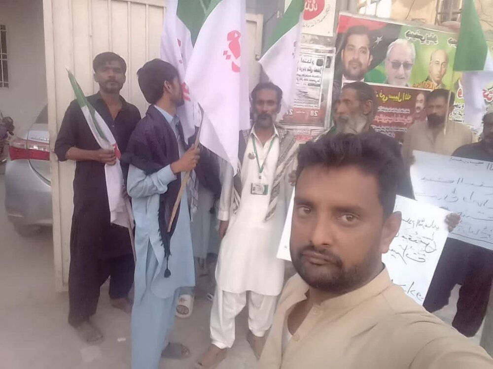 اصغریه آرگنائيزیشن پاکستان دادو کی جانب يومِ انہدام جنت البقيع کے موقع پر احتجاجی ريلی