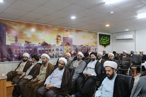 تصاویر/اجلاسه مدیران حوزه علمیه خوزستان