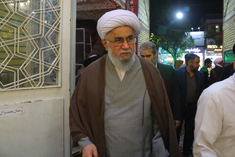 تصاویر / مراسم چهلمین شب ارتحال آیت الله سید محمدرضا حسینی جلالی