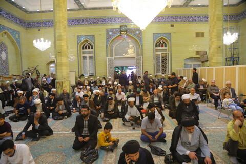 تصاویر / مراسم چهلمین شب ارتحال آیت الله سید محمدرضا حسینی جلالی