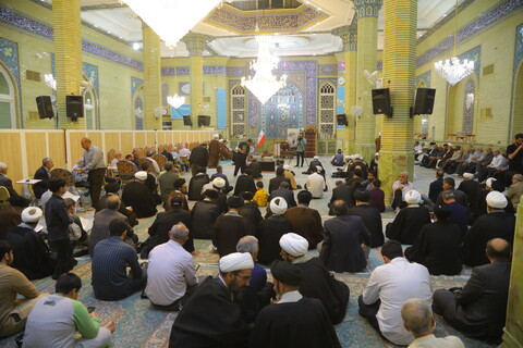 تصاویر / مراسم چهلمین شب ارتحال آیت الله سید محمدرضا حسینی جلالی