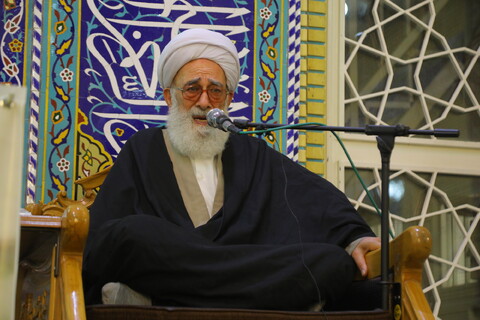 تصاویر / مراسم چهلمین شب ارتحال آیت الله سید محمدرضا حسینی جلالی