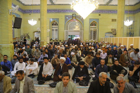 تصاویر / مراسم چهلمین شب ارتحال آیت الله سید محمدرضا حسینی جلالی