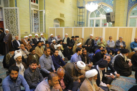 تصاویر / مراسم چهلمین شب ارتحال آیت الله سید محمدرضا حسینی جلالی