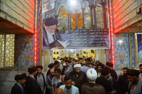 تصاویر / مراسم چهلمین شب ارتحال آیت الله سید محمدرضا حسینی جلالی