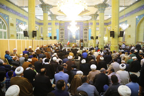 تصاویر / مراسم چهلمین شب ارتحال آیت الله سید محمدرضا حسینی جلالی