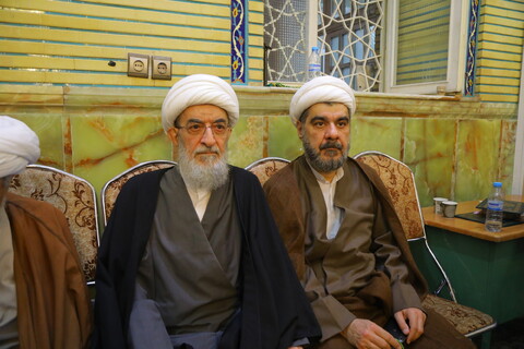 تصاویر / مراسم چهلمین شب ارتحال آیت الله سید محمدرضا حسینی جلالی