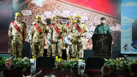 تصاویر/ اولین سالگرد شهدای یزدی حادثه راسک فروردین۱۴۰۳