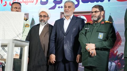 تصاویر/ اولین سالگرد شهدای یزدی حادثه راسک فروردین۱۴۰۳