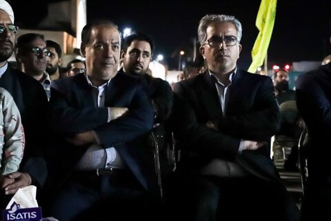 تصاویر/ اولین سالگرد شهدای یزدی حادثه راسک فروردین۱۴۰۳