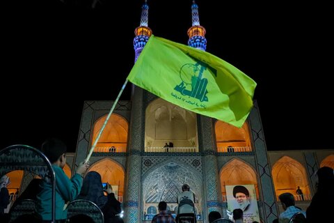 تصاویر/ اولین سالگرد شهدای یزدی حادثه راسک فروردین۱۴۰۳