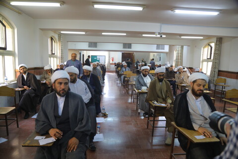 تصاویر / آزمون ورودی روحانیون عمره مفرده