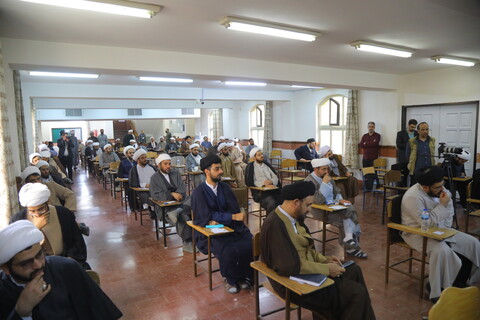 تصاویر / آزمون ورودی روحانیون عمره مفرده