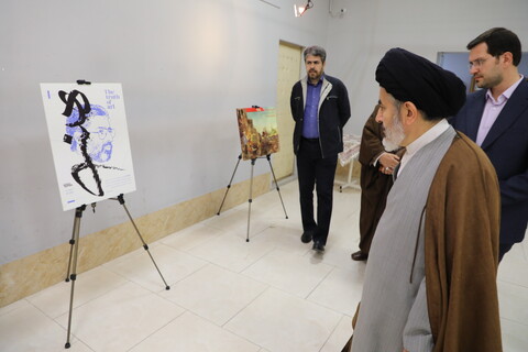 تصاویر/  بازدید نماینده ولی فقیه در آذربایجان غربی از حوزه هنری انقلاب اسلامی استان