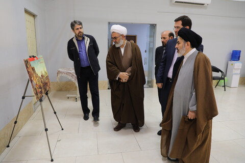 تصاویر/  بازدید نماینده ولی فقیه در آذربایجان غربی از حوزه هنری انقلاب اسلامی استان