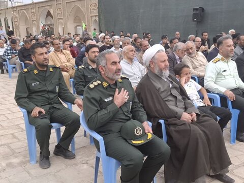 تصاویر/ هفتمین یادواره شهید مدافع حرم سرهنگ پاسدارمهدی دهقان